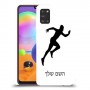 רץ כיסוי מגן קשיח בעיצוב אישי עם השם שלך ל Samsung Galaxy A31 יחידה אחת סקרין מובייל