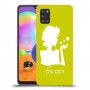 אישה אהבה כיסוי מגן קשיח בעיצוב אישי עם השם שלך ל Samsung Galaxy A31 יחידה אחת סקרין מובייל