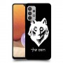 זאב כיסוי מגן קשיח בעיצוב אישי עם השם שלך ל Samsung Galaxy A32 יחידה אחת סקרין מובייל