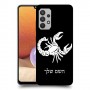 עקרב כיסוי מגן קשיח בעיצוב אישי עם השם שלך ל Samsung Galaxy A32 יחידה אחת סקרין מובייל