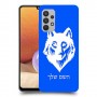 זאב כיסוי מגן קשיח בעיצוב אישי עם השם שלך ל Samsung Galaxy A32 יחידה אחת סקרין מובייל