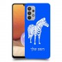 זברה כיסוי מגן קשיח בעיצוב אישי עם השם שלך ל Samsung Galaxy A32 יחידה אחת סקרין מובייל