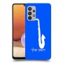 סקספון כיסוי מגן קשיח בעיצוב אישי עם השם שלך ל Samsung Galaxy A32 יחידה אחת סקרין מובייל
