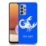עקרב כיסוי מגן קשיח בעיצוב אישי עם השם שלך ל Samsung Galaxy A32 יחידה אחת סקרין מובייל