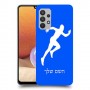 רץ כיסוי מגן קשיח בעיצוב אישי עם השם שלך ל Samsung Galaxy A32 יחידה אחת סקרין מובייל
