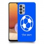 כדורגל - כדור כיסוי מגן קשיח בעיצוב אישי עם השם שלך ל Samsung Galaxy A32 יחידה אחת סקרין מובייל