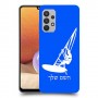 גלישת מפרש כיסוי מגן קשיח בעיצוב אישי עם השם שלך ל Samsung Galaxy A32 יחידה אחת סקרין מובייל