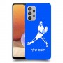 שחקן טניס כיסוי מגן קשיח בעיצוב אישי עם השם שלך ל Samsung Galaxy A32 יחידה אחת סקרין מובייל