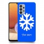 שלג כיסוי מגן קשיח בעיצוב אישי עם השם שלך ל Samsung Galaxy A32 יחידה אחת סקרין מובייל
