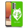 זאב כיסוי מגן קשיח בעיצוב אישי עם השם שלך ל Samsung Galaxy A32 יחידה אחת סקרין מובייל
