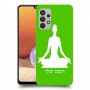 יוגה כיסוי מגן קשיח בעיצוב אישי עם השם שלך ל Samsung Galaxy A32 יחידה אחת סקרין מובייל