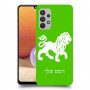 אריה כיסוי מגן קשיח בעיצוב אישי עם השם שלך ל Samsung Galaxy A32 יחידה אחת סקרין מובייל