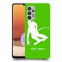 סקִי כיסוי מגן קשיח בעיצוב אישי עם השם שלך ל Samsung Galaxy A32 יחידה אחת סקרין מובייל