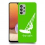 גלישת מפרש כיסוי מגן קשיח בעיצוב אישי עם השם שלך ל Samsung Galaxy A32 יחידה אחת סקרין מובייל