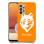 זאב כיסוי מגן קשיח בעיצוב אישי עם השם שלך ל Samsung Galaxy A32 יחידה אחת סקרין מובייל
