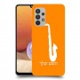 סקספון כיסוי מגן קשיח בעיצוב אישי עם השם שלך ל Samsung Galaxy A32 יחידה אחת סקרין מובייל