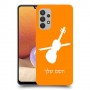 כינור כיסוי מגן קשיח בעיצוב אישי עם השם שלך ל Samsung Galaxy A32 יחידה אחת סקרין מובייל
