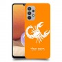 עקרב כיסוי מגן קשיח בעיצוב אישי עם השם שלך ל Samsung Galaxy A32 יחידה אחת סקרין מובייל