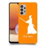 סמוראי כיסוי מגן קשיח בעיצוב אישי עם השם שלך ל Samsung Galaxy A32 יחידה אחת סקרין מובייל