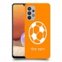 כדורגל - כדור כיסוי מגן קשיח בעיצוב אישי עם השם שלך ל Samsung Galaxy A32 יחידה אחת סקרין מובייל