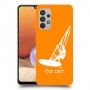 גלישת מפרש כיסוי מגן קשיח בעיצוב אישי עם השם שלך ל Samsung Galaxy A32 יחידה אחת סקרין מובייל
