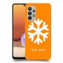 שלג כיסוי מגן קשיח בעיצוב אישי עם השם שלך ל Samsung Galaxy A32 יחידה אחת סקרין מובייל