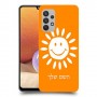 שמש כיסוי מגן קשיח בעיצוב אישי עם השם שלך ל Samsung Galaxy A32 יחידה אחת סקרין מובייל