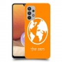 עולם כיסוי מגן קשיח בעיצוב אישי עם השם שלך ל Samsung Galaxy A32 יחידה אחת סקרין מובייל