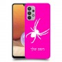 עכביש כיסוי מגן קשיח בעיצוב אישי עם השם שלך ל Samsung Galaxy A32 יחידה אחת סקרין מובייל