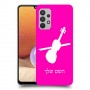 כינור כיסוי מגן קשיח בעיצוב אישי עם השם שלך ל Samsung Galaxy A32 יחידה אחת סקרין מובייל