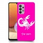עקרב כיסוי מגן קשיח בעיצוב אישי עם השם שלך ל Samsung Galaxy A32 יחידה אחת סקרין מובייל