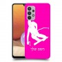 סקִי כיסוי מגן קשיח בעיצוב אישי עם השם שלך ל Samsung Galaxy A32 יחידה אחת סקרין מובייל