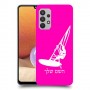 גלישת מפרש כיסוי מגן קשיח בעיצוב אישי עם השם שלך ל Samsung Galaxy A32 יחידה אחת סקרין מובייל