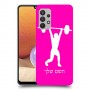 הרמת משקולות כיסוי מגן קשיח בעיצוב אישי עם השם שלך ל Samsung Galaxy A32 יחידה אחת סקרין מובייל