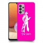 מערב פרוע - קאובוי כיסוי מגן קשיח בעיצוב אישי עם השם שלך ל Samsung Galaxy A32 יחידה אחת סקרין מובייל