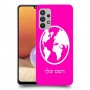 עולם כיסוי מגן קשיח בעיצוב אישי עם השם שלך ל Samsung Galaxy A32 יחידה אחת סקרין מובייל