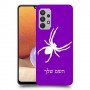 עכביש כיסוי מגן קשיח בעיצוב אישי עם השם שלך ל Samsung Galaxy A32 יחידה אחת סקרין מובייל