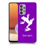 צפרדע טרופית כיסוי מגן קשיח בעיצוב אישי עם השם שלך ל Samsung Galaxy A32 יחידה אחת סקרין מובייל