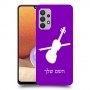 כינור כיסוי מגן קשיח בעיצוב אישי עם השם שלך ל Samsung Galaxy A32 יחידה אחת סקרין מובייל