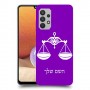 מאזניים כיסוי מגן קשיח בעיצוב אישי עם השם שלך ל Samsung Galaxy A32 יחידה אחת סקרין מובייל