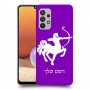 קשת כיסוי מגן קשיח בעיצוב אישי עם השם שלך ל Samsung Galaxy A32 יחידה אחת סקרין מובייל