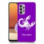 עקרב כיסוי מגן קשיח בעיצוב אישי עם השם שלך ל Samsung Galaxy A32 יחידה אחת סקרין מובייל