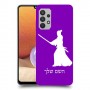 סמוראי כיסוי מגן קשיח בעיצוב אישי עם השם שלך ל Samsung Galaxy A32 יחידה אחת סקרין מובייל