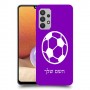 כדורגל - כדור כיסוי מגן קשיח בעיצוב אישי עם השם שלך ל Samsung Galaxy A32 יחידה אחת סקרין מובייל