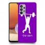הרמת משקולות כיסוי מגן קשיח בעיצוב אישי עם השם שלך ל Samsung Galaxy A32 יחידה אחת סקרין מובייל