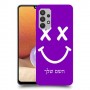 סמיילי כיסוי מגן קשיח בעיצוב אישי עם השם שלך ל Samsung Galaxy A32 יחידה אחת סקרין מובייל