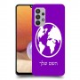 עולם כיסוי מגן קשיח בעיצוב אישי עם השם שלך ל Samsung Galaxy A32 יחידה אחת סקרין מובייל