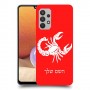 עקרב כיסוי מגן קשיח בעיצוב אישי עם השם שלך ל Samsung Galaxy A32 יחידה אחת סקרין מובייל