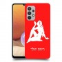 בתולה כיסוי מגן קשיח בעיצוב אישי עם השם שלך ל Samsung Galaxy A32 יחידה אחת סקרין מובייל