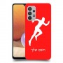 רץ כיסוי מגן קשיח בעיצוב אישי עם השם שלך ל Samsung Galaxy A32 יחידה אחת סקרין מובייל